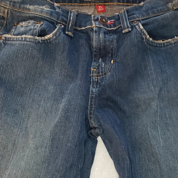 Distressed Dark Blue Tommy Jeans - Picture 6 of 16